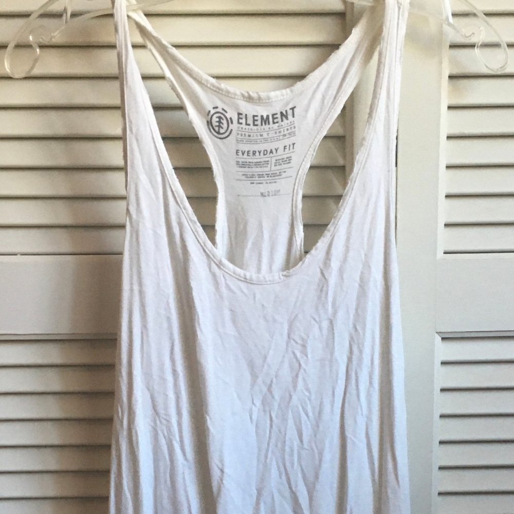 White tank top